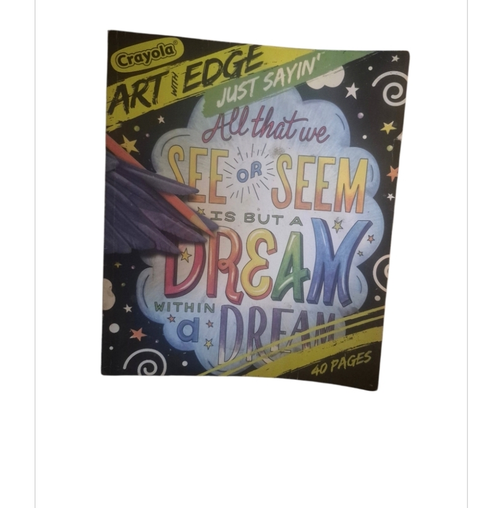 Crayola Multicolor "Dream" Illustrated Coloring Book Bundle Deal